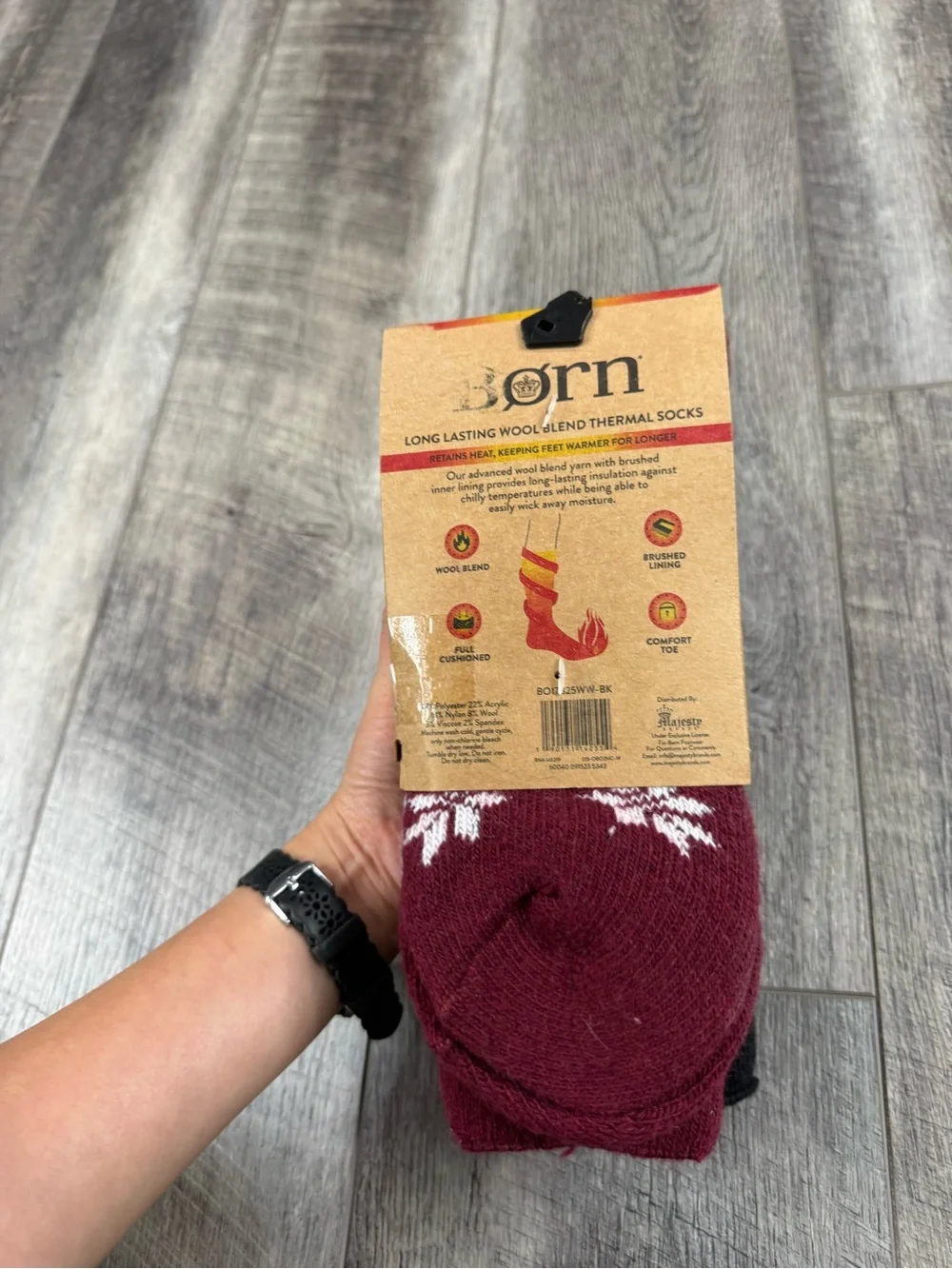Born new packaging